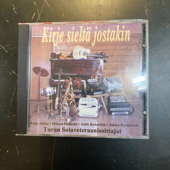 Turun Sotaveteraanisoittajat - Kirje sieltä jostakin CD (M-/M-) -iskelmä-